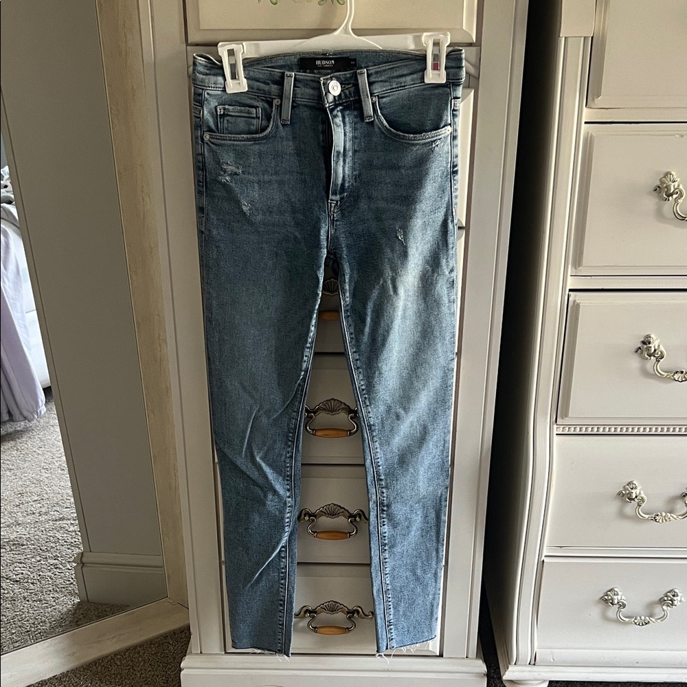 Hudson Jeans Women's Light Blue Skinny Jeans